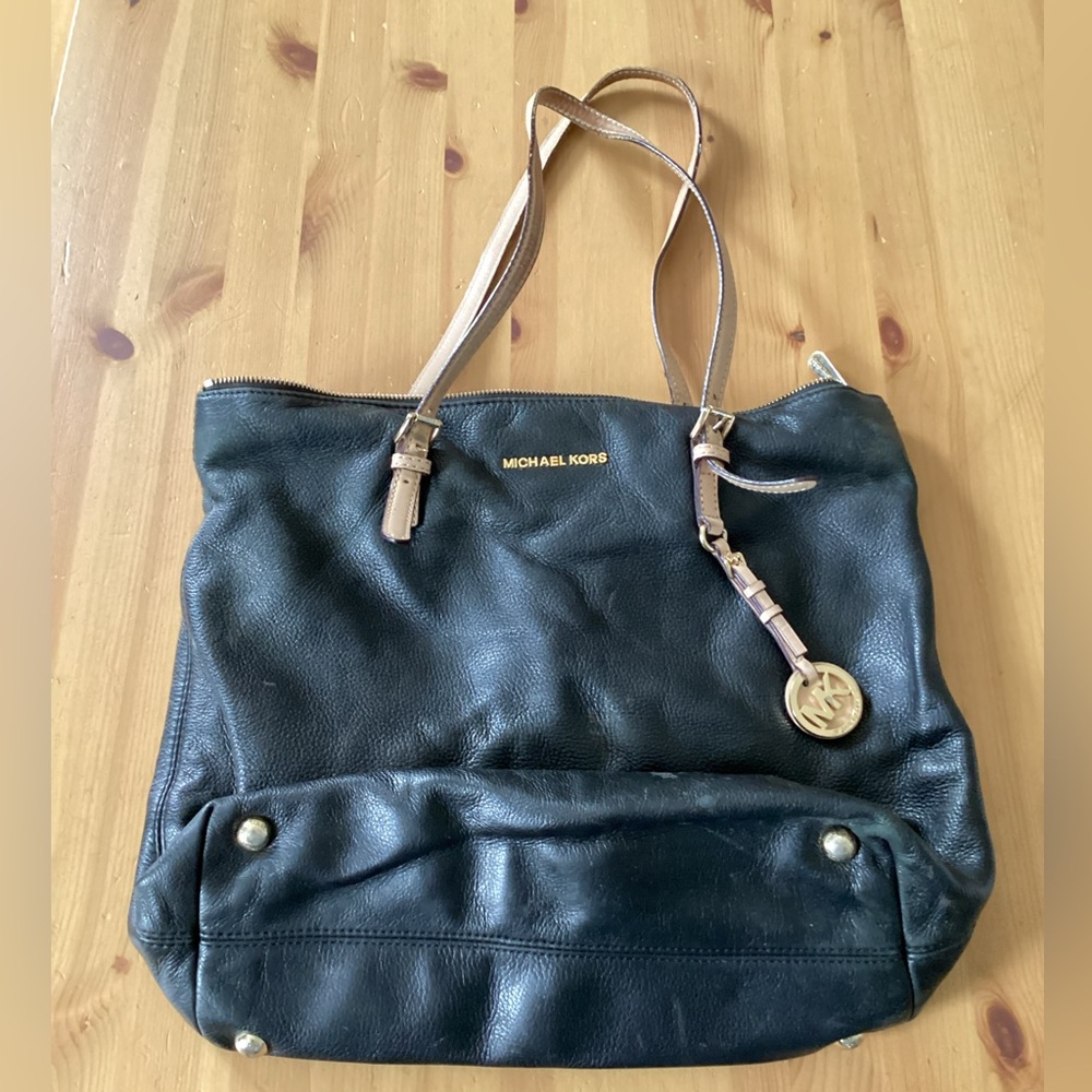 MICHAEL KORS Leather Tote Handbag
